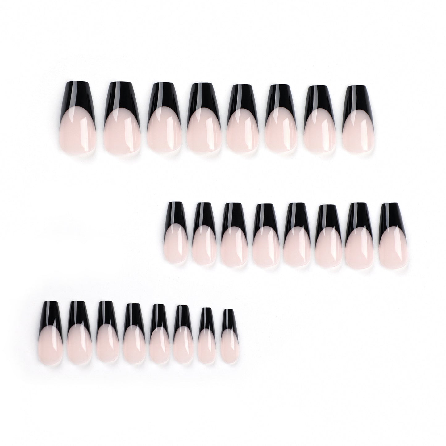 Kunstnagelset mit herausragendem French Design Brehn