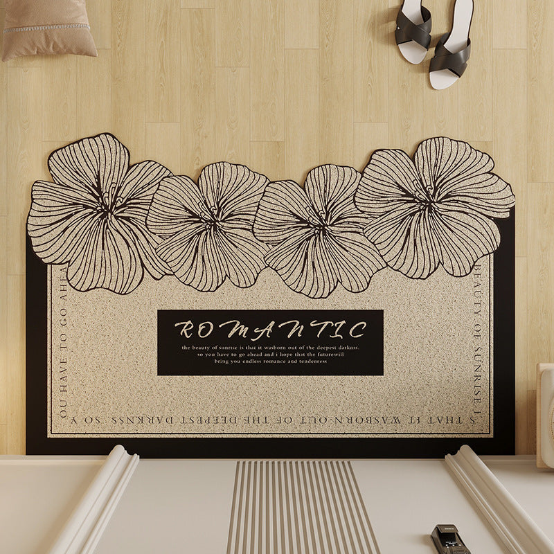 Blumenmuster Innenmatte