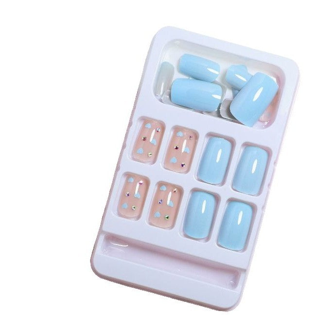 Herz-muster dekorative Acryl-Nail Art Brehn