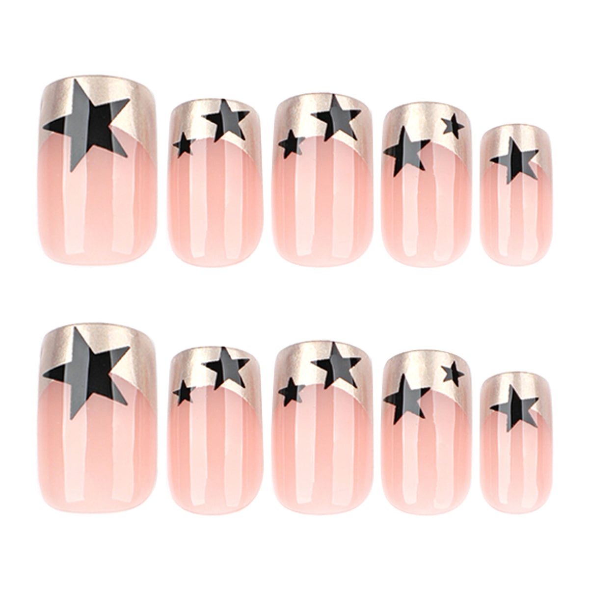 Funkelnde Nagelkunst mit Sternen und Glitzer akzenten Brehn