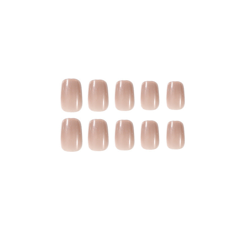 Glänzendes Nude-Gel-Nagel-Set Brehn