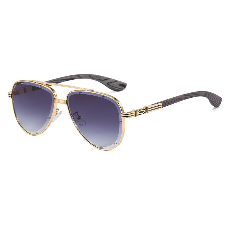 Damen modische Piloten-Sonnenbrille mit ergonomischem Design Brehn