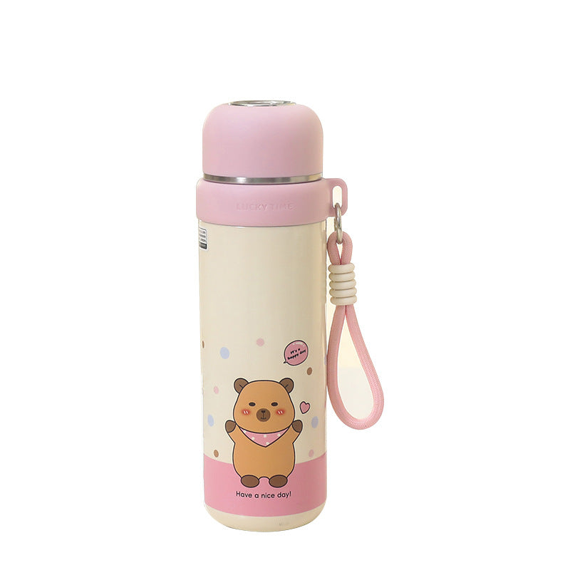 Damen Thermosflasche im verspielten Bären Design Brehn