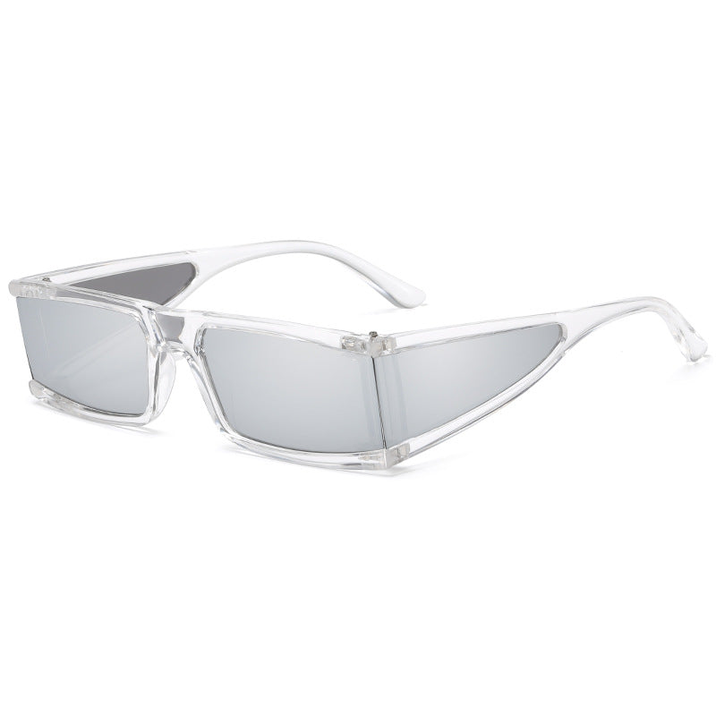 Damen futuristische sportliche Sonnenbrille Brehn