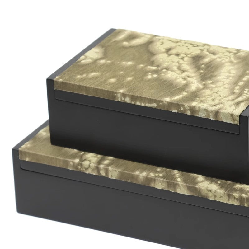 Elegante dekorative Aufbewahrungsbox-Set