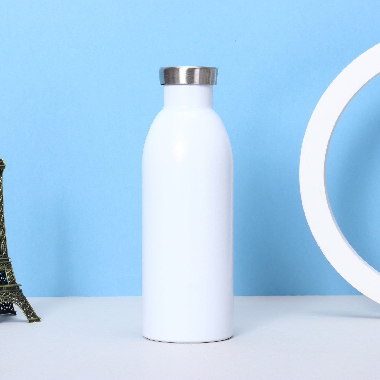 Damen nachhaltige Edelstahl Trinkflasche mit optimaler Isolierung Brehn