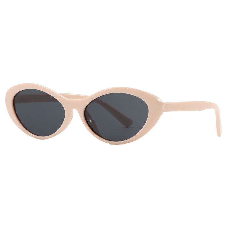 Damen stylische Cat-Eye Sonnenbrille mit sanften Kurven und UV-Schutz Brehn
