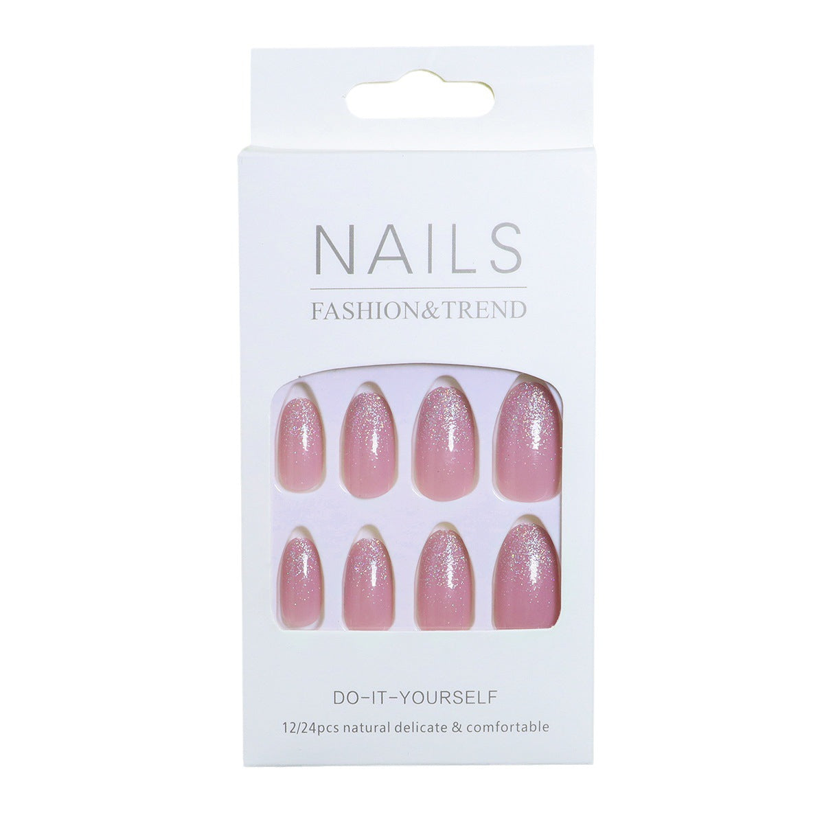 Elegante DIY Glitzernde Presse-Nagelset Brehn