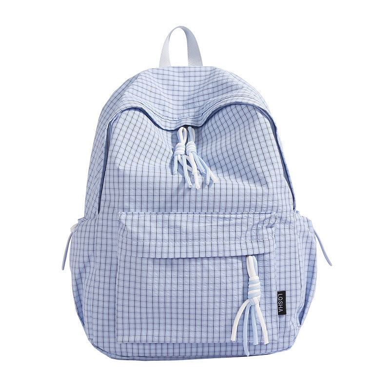 Leichter Karierter Rucksack