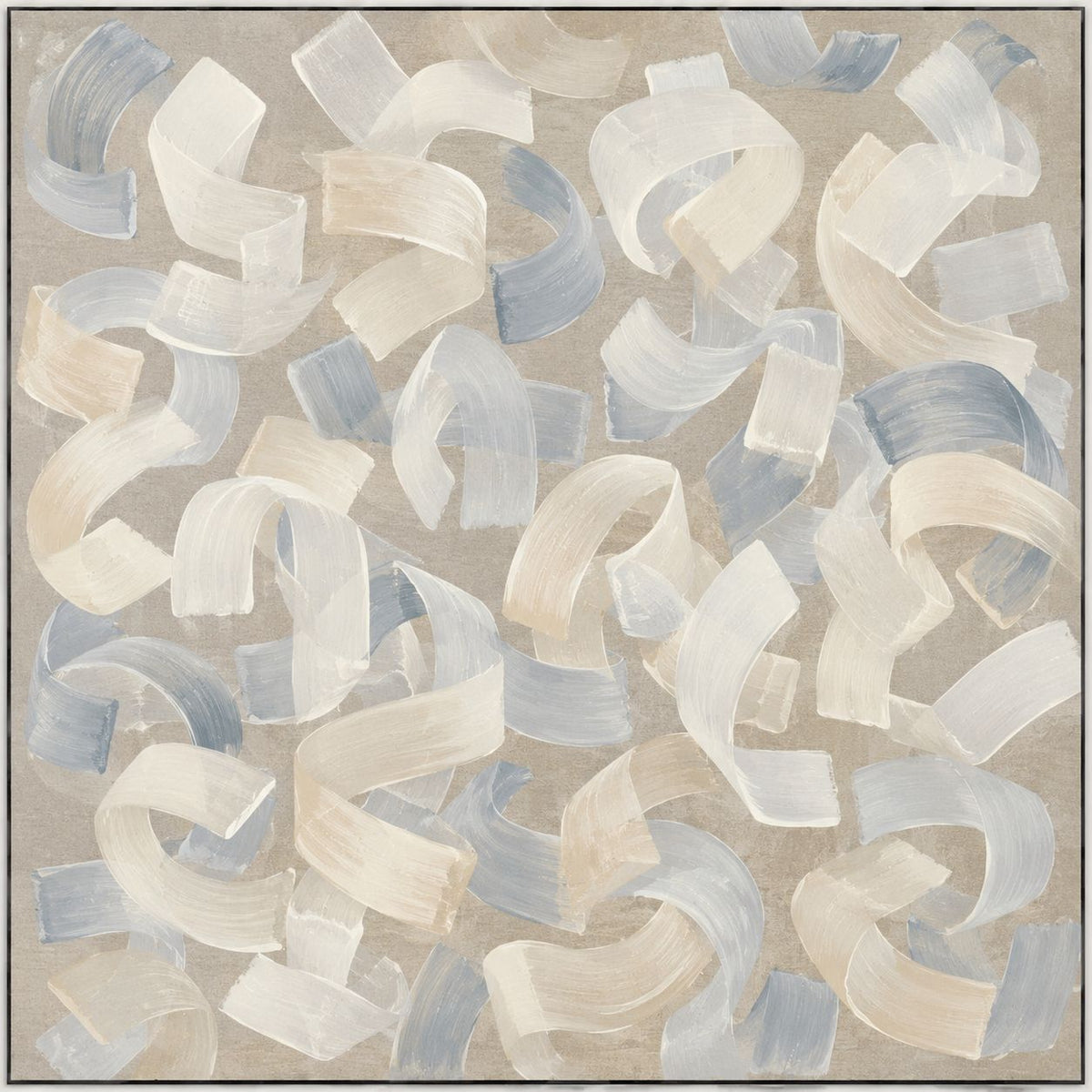 Abstract Pinselstrich Leinwand Kunst