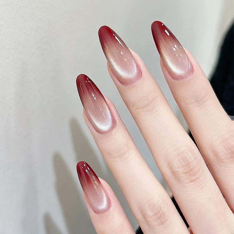 Ombre Stiletto Press-On Nägel mit seidenmattem Finish Brehn