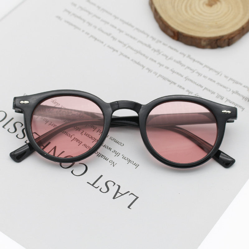 Damen Runde Sonnenbrille mit elegantem Design Brehn