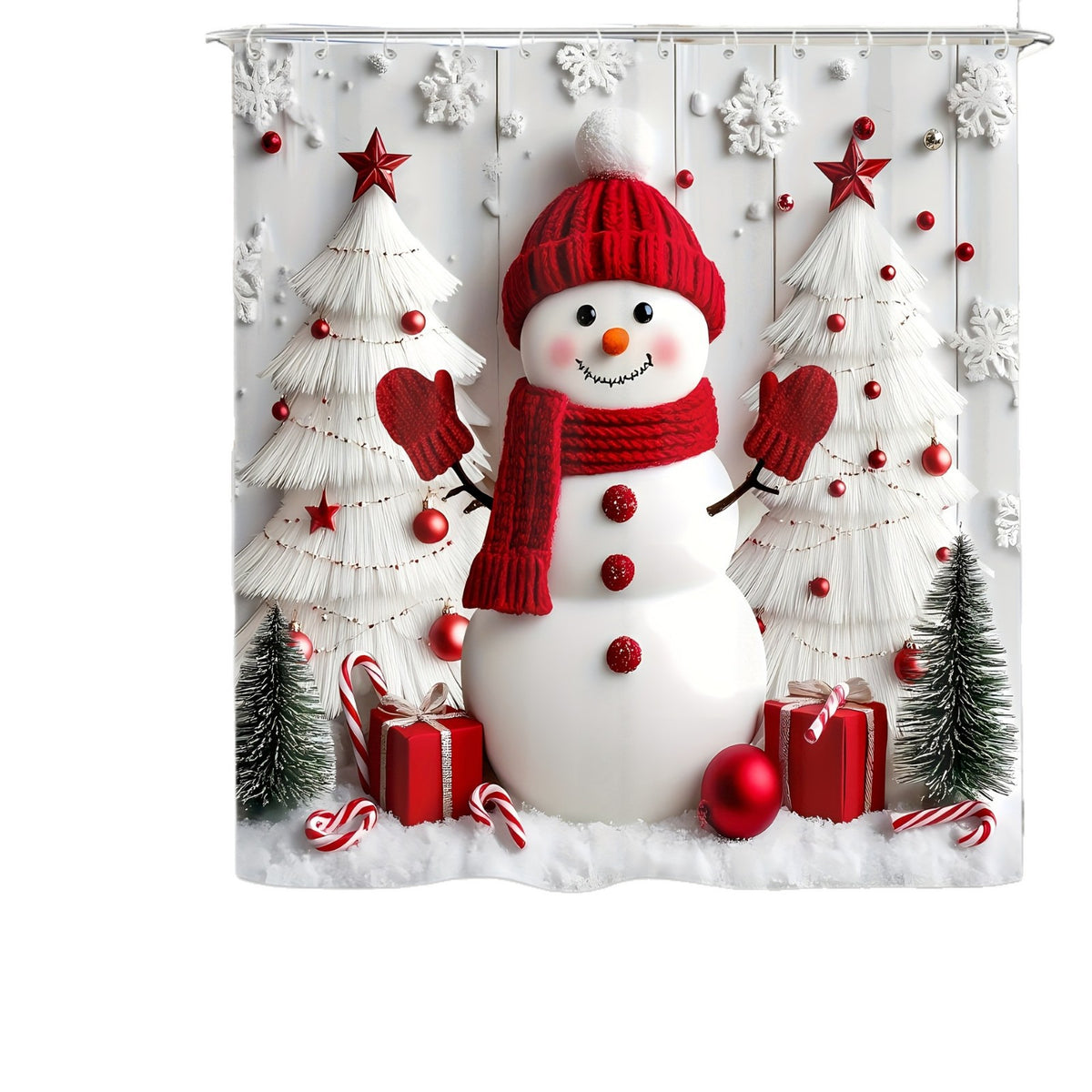 Schneemann-Themen Badezimmer Dekor Set Brehn