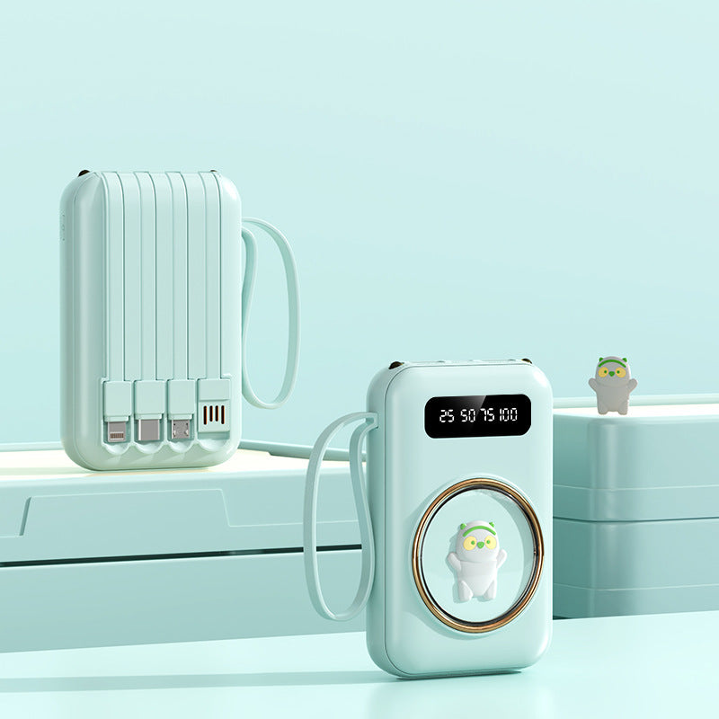 Tragbare Powerbank mit Integriertem LED-Display Von Brehn