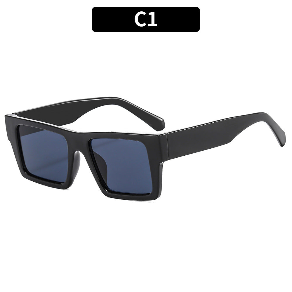 Zeitgenössische Chunky Rahmen Sonnenbrille