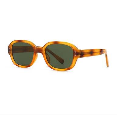 Damen modische Sonnenbrille mit großem, eckigem Rahmen Brehn