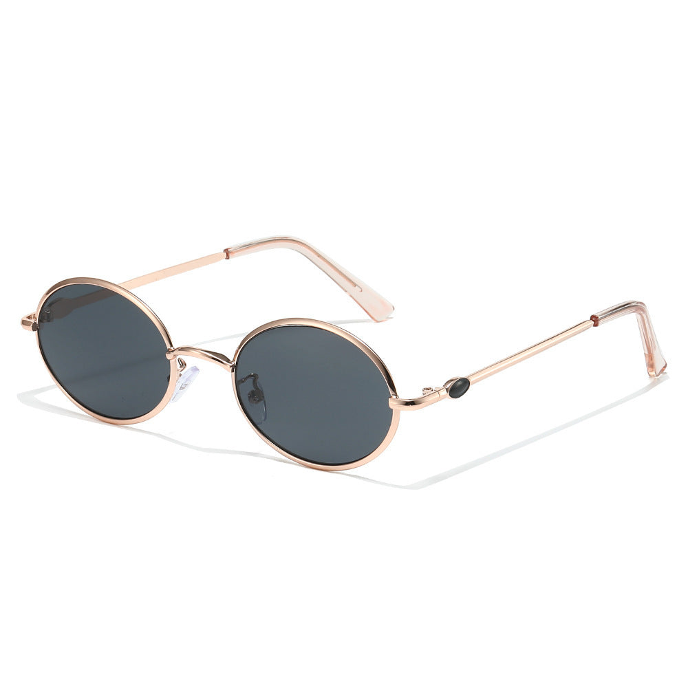 Retro Circle Frame Sonnenbrille Brehn