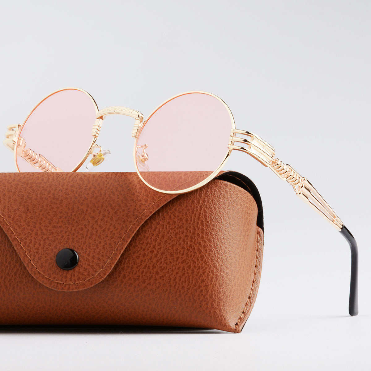Damen Künstlerische Rundbrille Brehn
