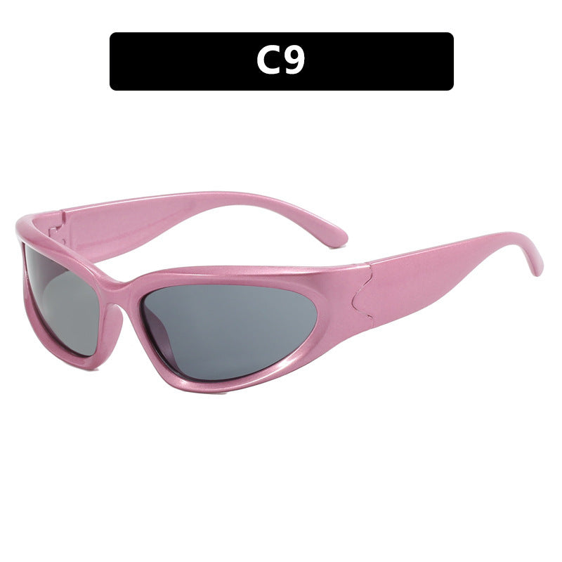 Damen Sportliche Sonnenbrille mit ergonomischem Design und polarisierten Gläsern Brehn