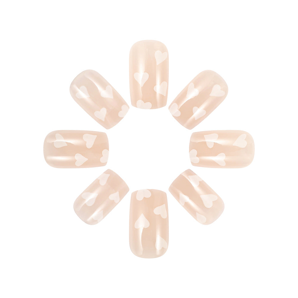 Herz-muster Nail Art Design Brehn