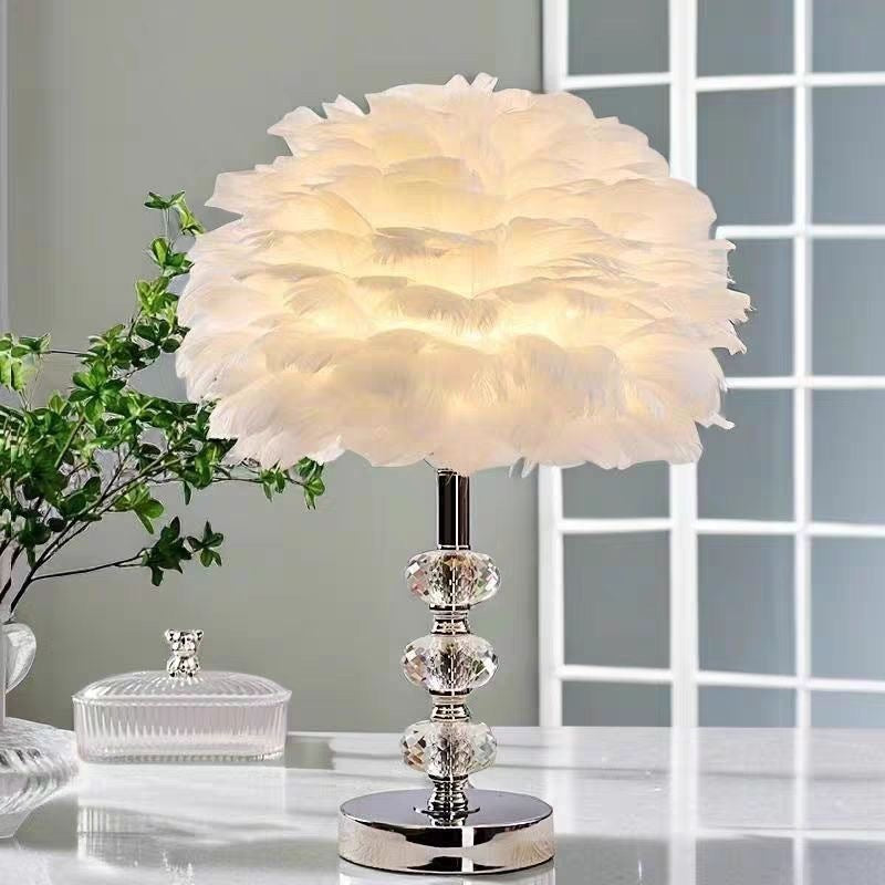 Feder Tischlampe