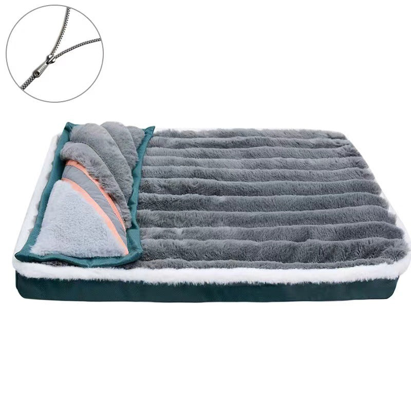 Anti-Rutsch-Plüsch-Matratze Hundebett