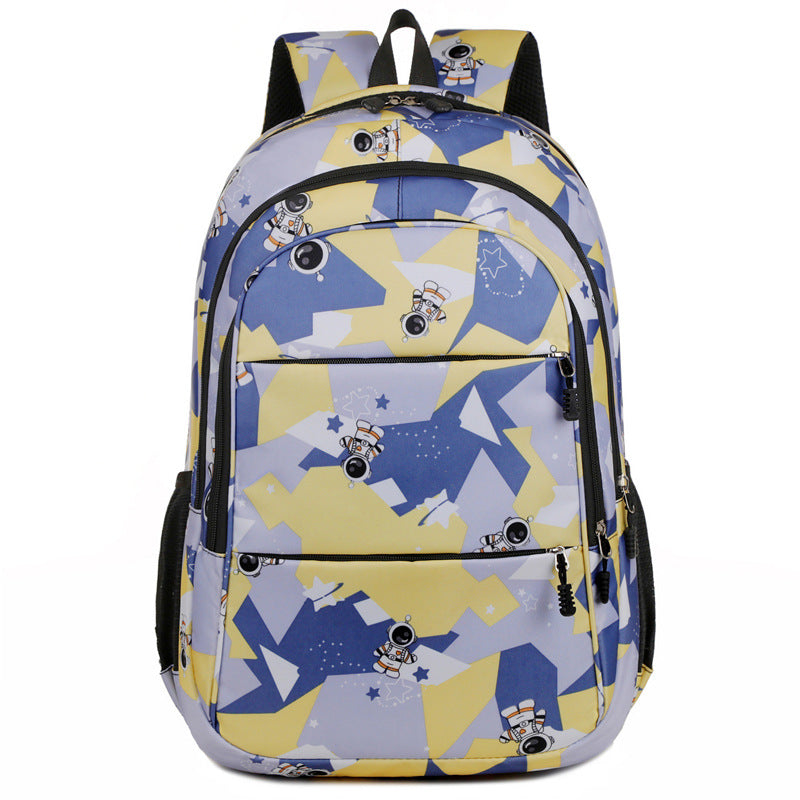 Modischer Schulrucksack mit Astronauten-Motiv Brehn
