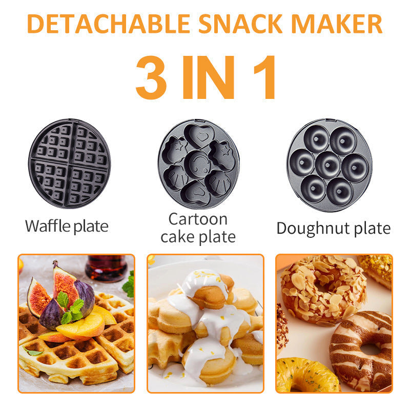Multifunktionaler Mini Waffelmaker Brehn