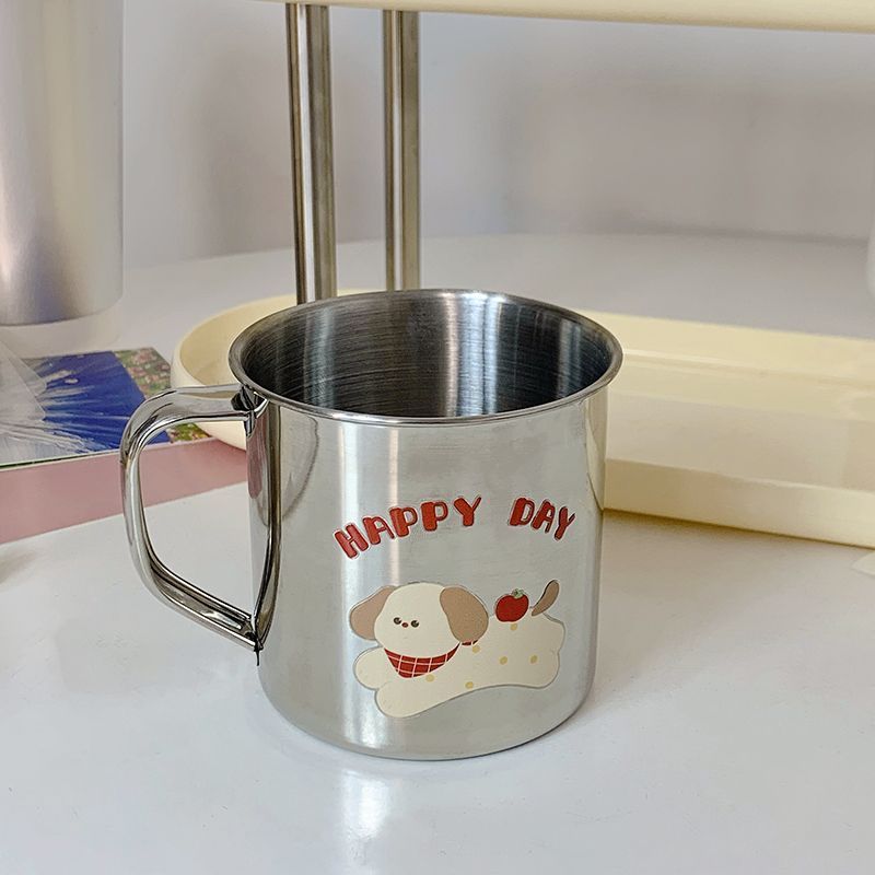 Edelstahl Trinkbecher mit Humorvollem Katzenmotiv Brehn