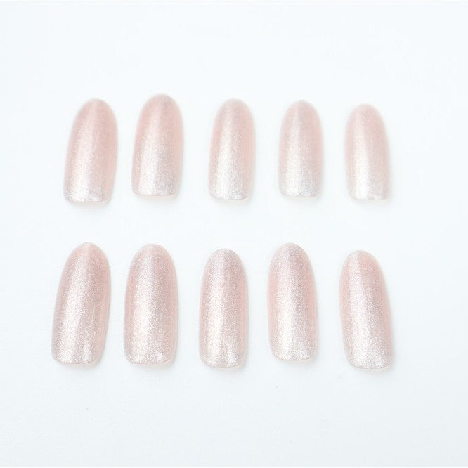 Funkelnde Glitzer Ombre Press-On Nägel Brehn