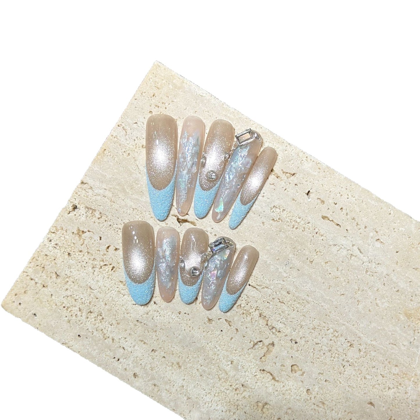 Stylisches Stiletto Nagelkunst Set Brehn