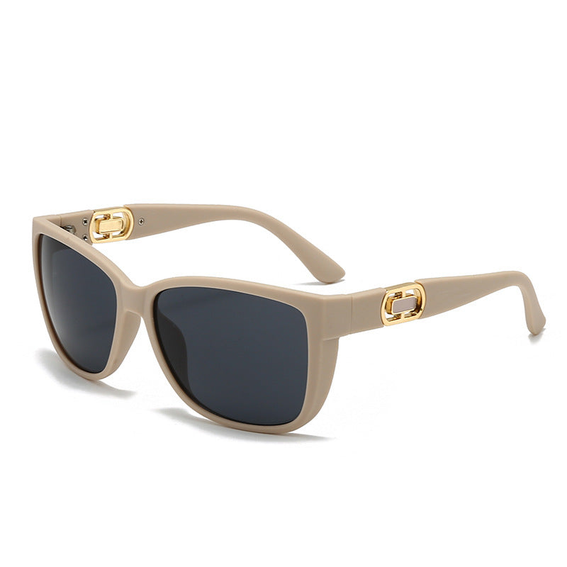 Damen oversized Sonnenbrille mit elegantem Rahmen und UV-Schutz Brehn
