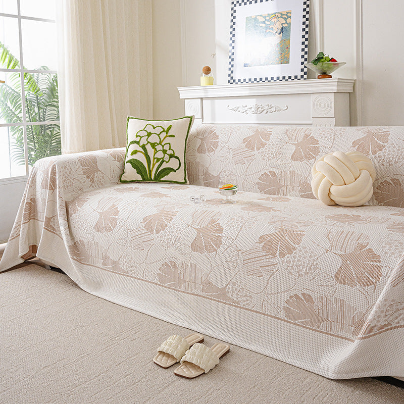 Stylischer Baumwollsofa-Wurf