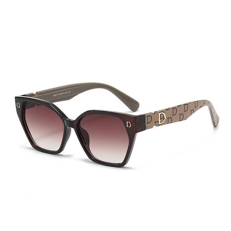 Damen Designer-Sonnenbrille im stilvollen Cat-Eye Design mit luxuriösem Rahmen Brehn