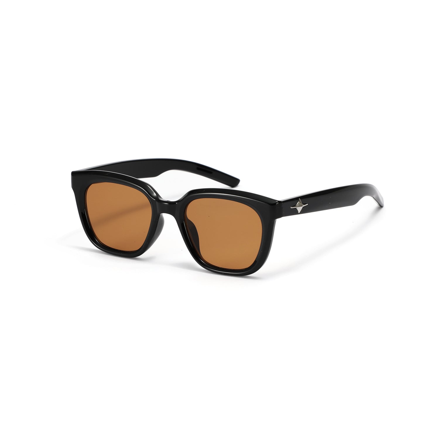 Damen modische transparente Sonnenbrille mit schmalem Rahmen und UV-Schutz Brehn