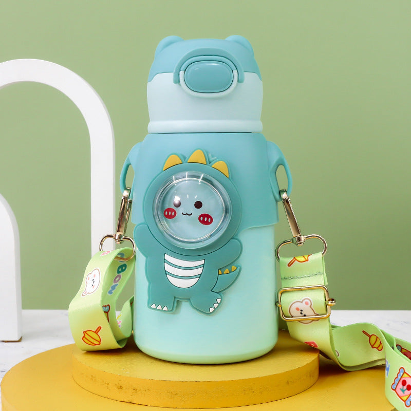 Damen Isolierte Trinkflasche mit niedlichem Tierdesign Brehn