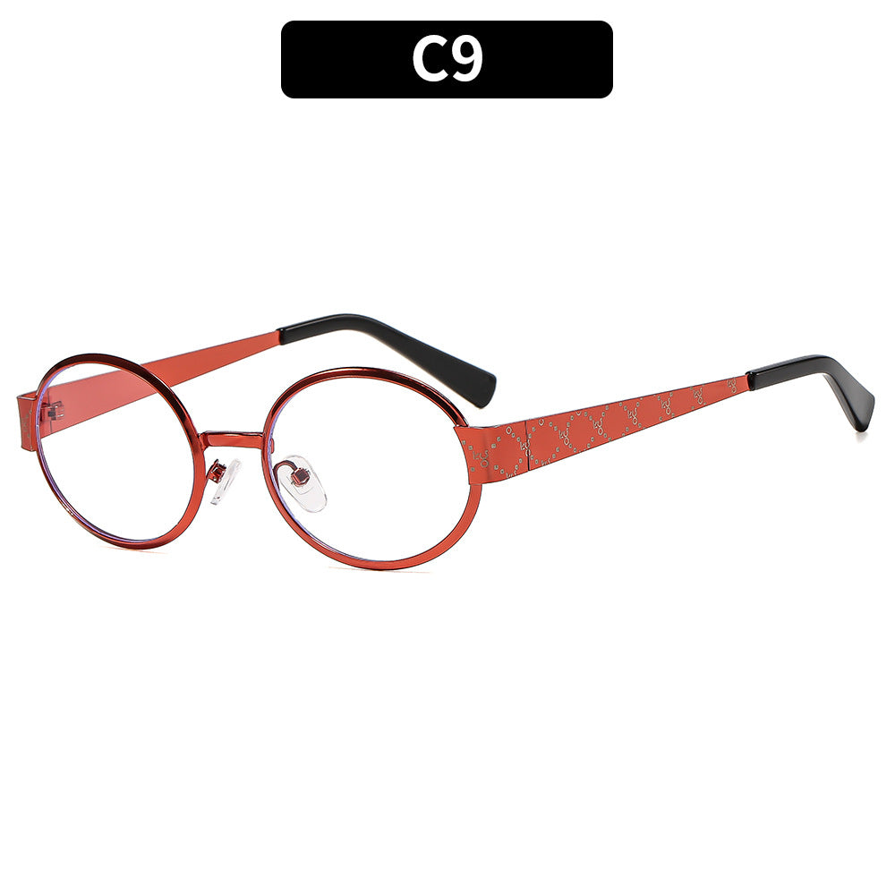 Modernes Design Stylishe Runde Rahmen Sonnenbrille