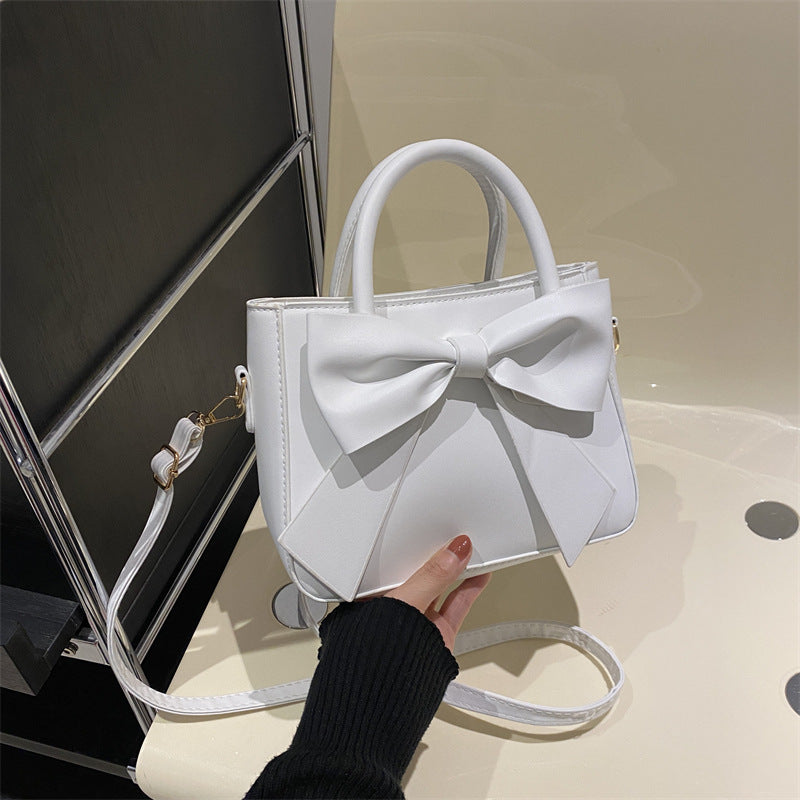 Chic Bow-Akzent Handtasche