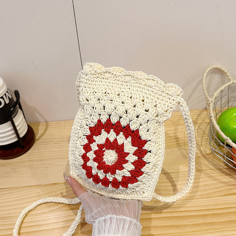 Boho Häkel Zugtasche