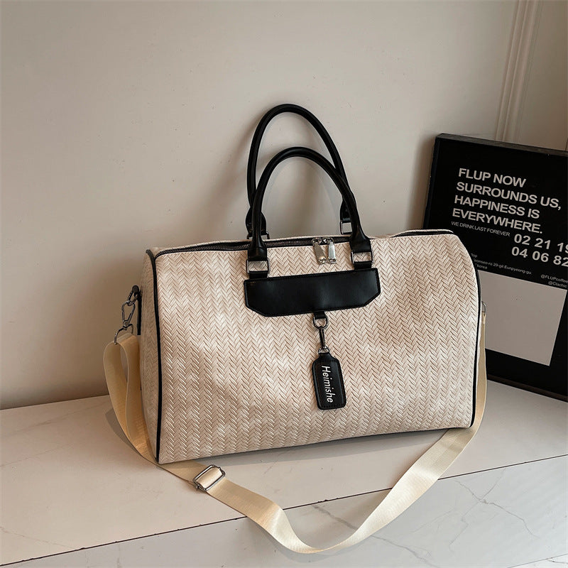 Elegante strukturierte Reisetasche Brehn
