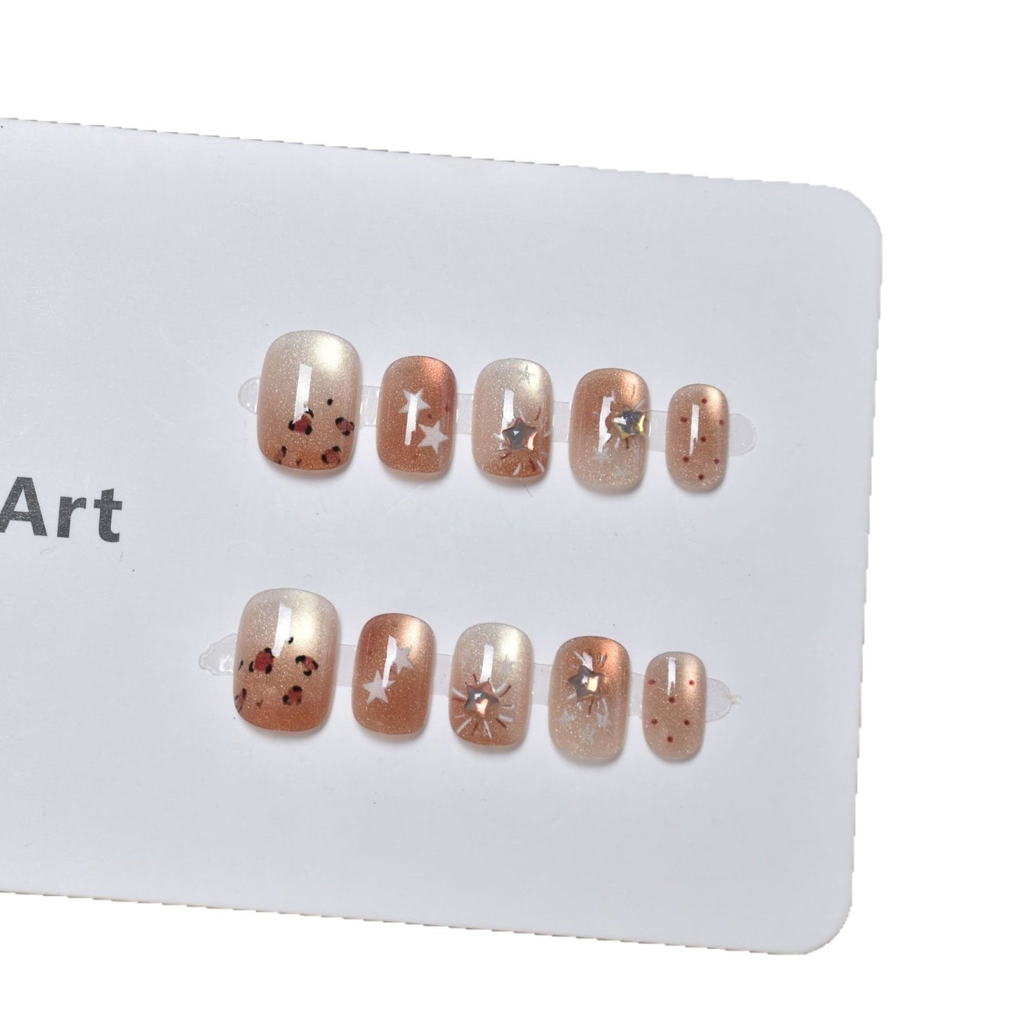 Artisan Floral Press-On Nail Set Brehn