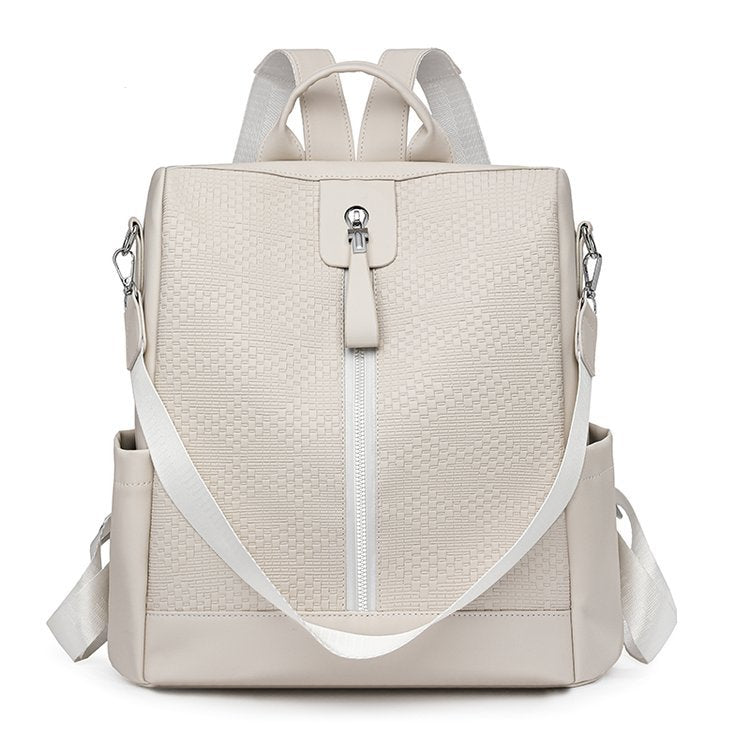 Texturierte Mehrfachtaschen-Rucksack Brehn