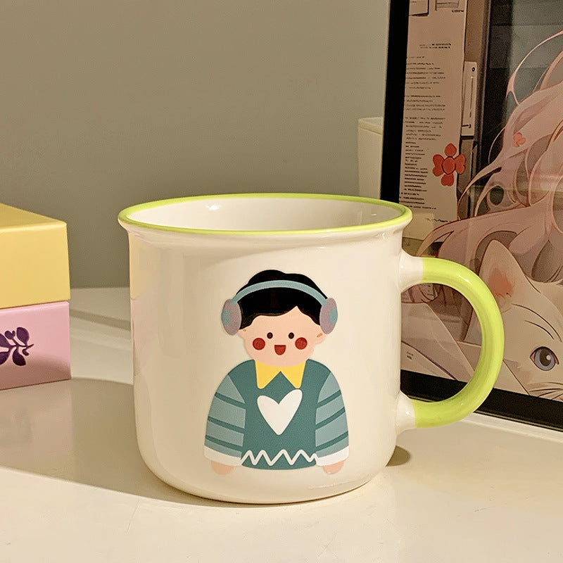 Keramiktasse mit Niedlichem Kinderdesign Brehn