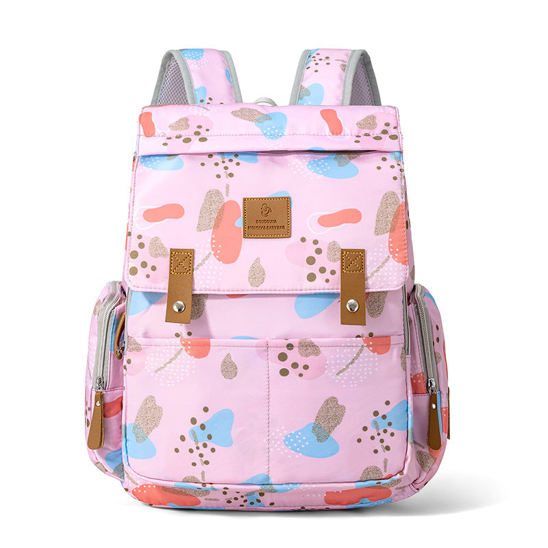 Verspielter Muster Multi-Fach Rucksack Brehn