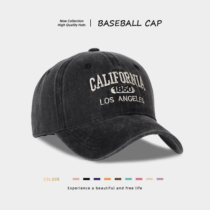 Vintage-inspirierte verstellbare Baseballmütze
