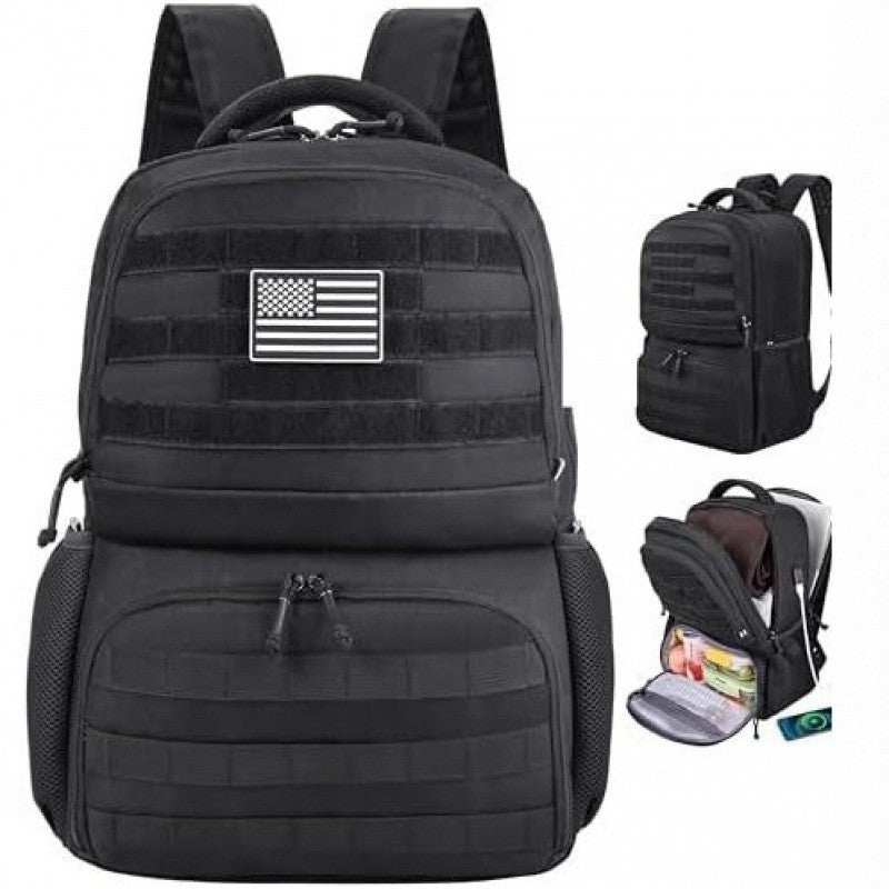 Multifunktionaler Rucksack mit Mehreren Fächern und Befestigungsmöglichkeiten Brehn