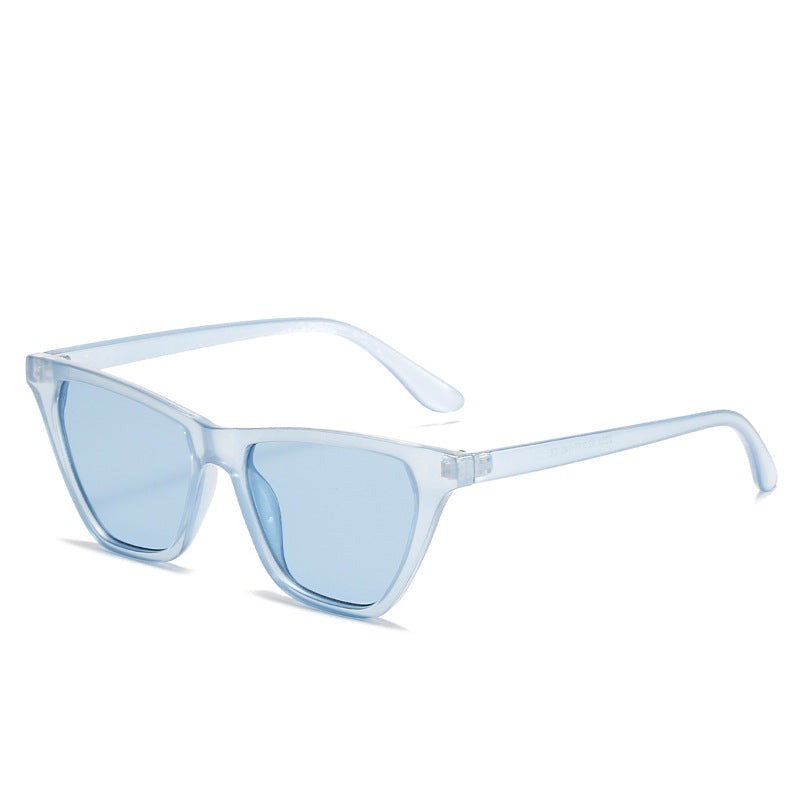 Damen Cat-Eye Sonnenbrille mit innovativem transparentem Rahmen Brehn