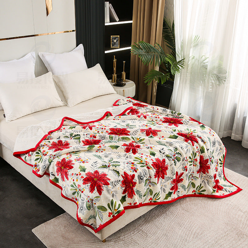 Flanell Fleece Wurfdecke