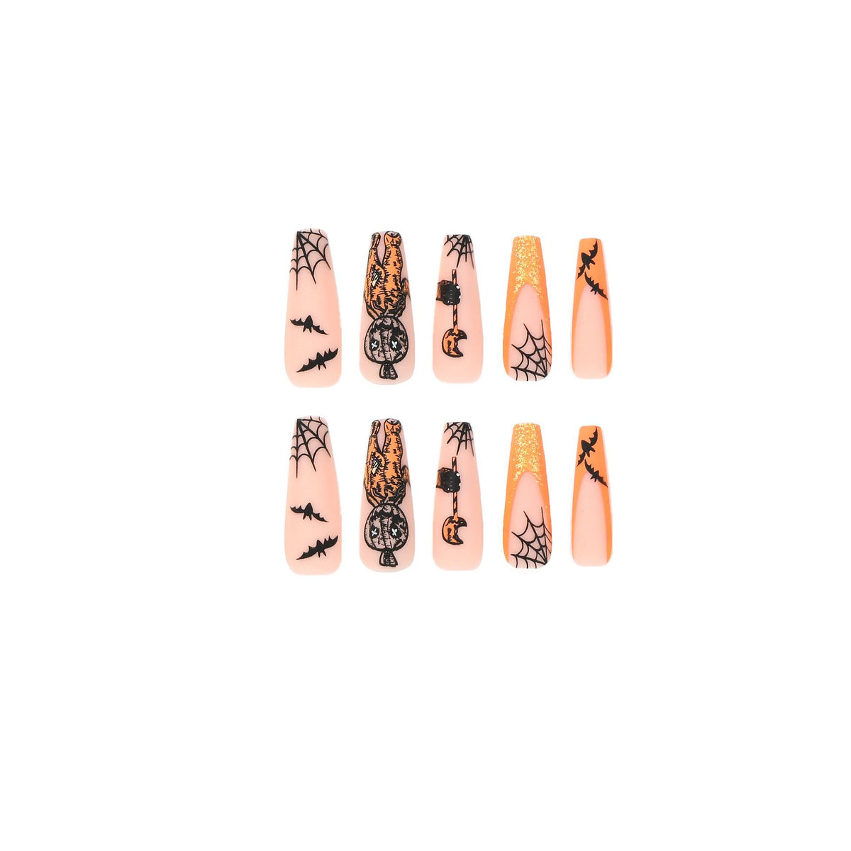Kunstvolle Halloween-Nagelkunst Brehn