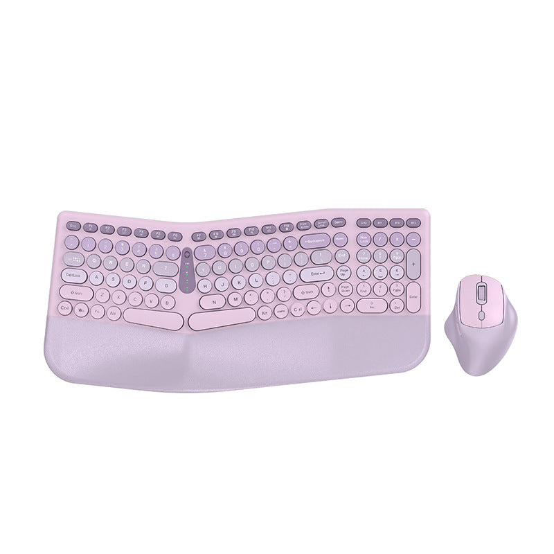 Ergonomische Wireless Tastatur und Maus Combo Brehn